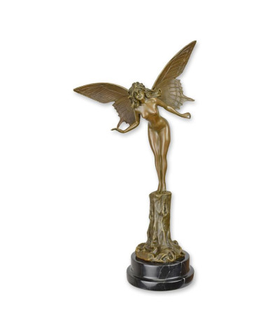 Bronzen beeld fee type 1