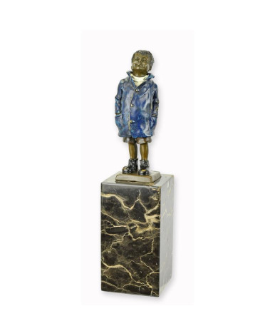 Bronzen jongens beeld Bronzen jongens beeld