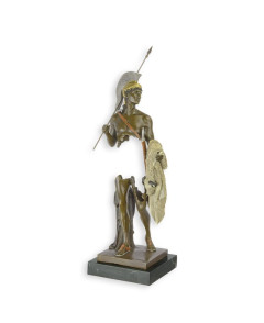 Bronzen beeld Jason met het gulden vlies