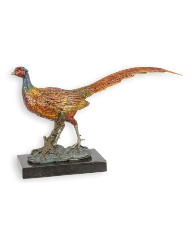 Bronzen beeld van fazant type 1