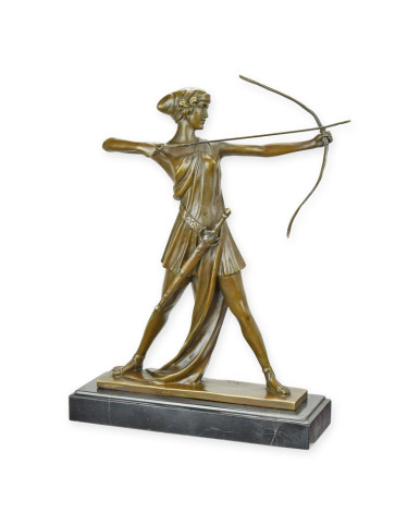 Bronzen Diana de jagers beeld