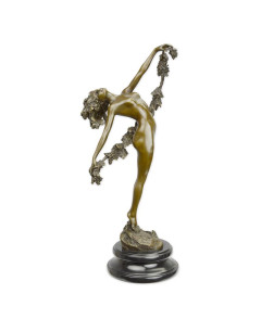 Bronzen wijnrank beeld Bronzen wijnrank beeld