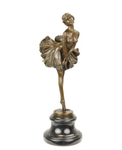 Bronzen beeld ballerina type 7 Bronzen beeld ballerina type 7