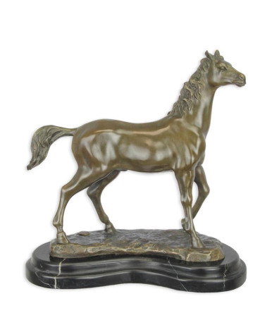 Bronzen beeld van paard type 1
