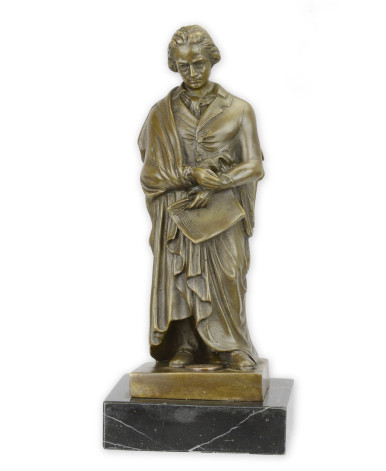 Bronzen Beethoven beeld type 1