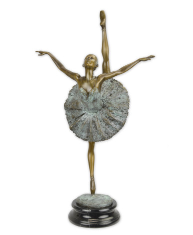 Bronzen beeld ballerina type 9 Bronzen beeld ballerina type 9