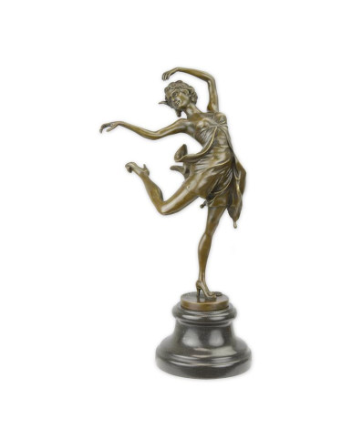 Bronzen beeld danser type 1