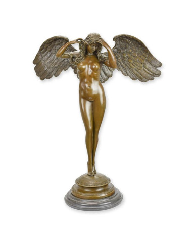 Bronzen beeld genaamd dalende nacht type 1