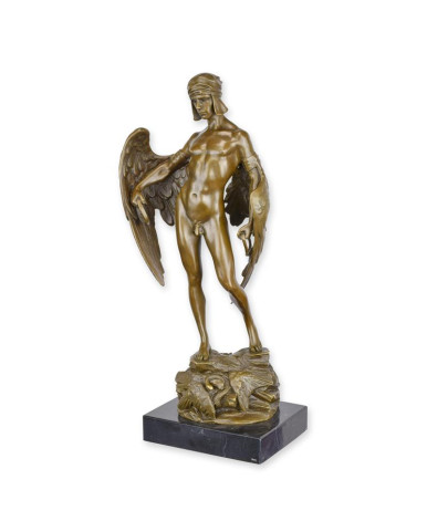 Bronzen beeld Icarus type 2