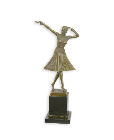 Bronzen beeld genaamd Miro