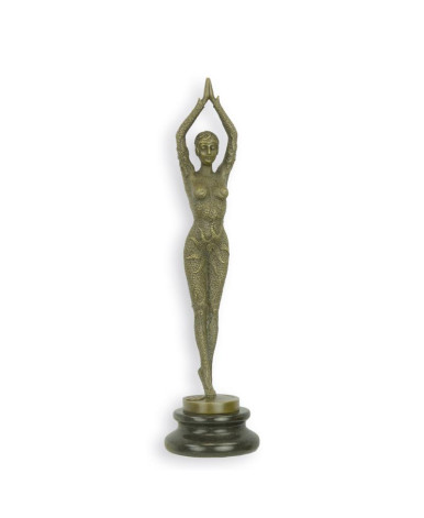 Bronzen zeester beeld klein Bronzen zeester beeld klein