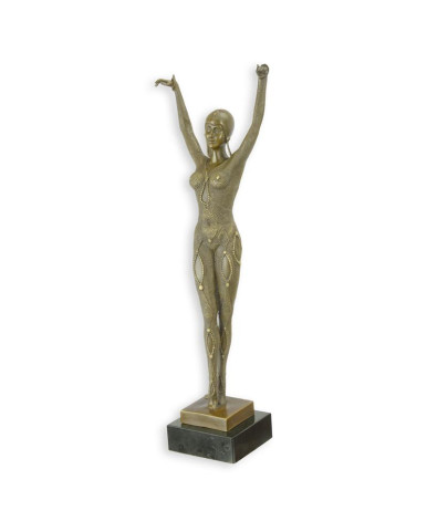 Bronzen Dourga beeld type 1 Bronzen Dourga beeld type 1