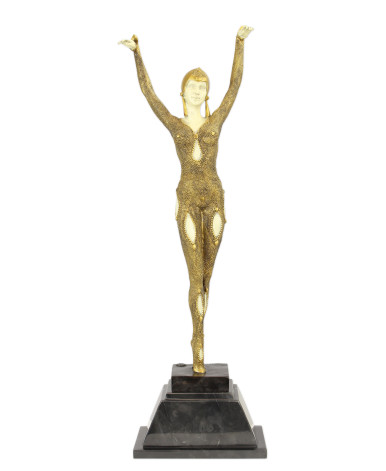Bronzen Dourga beeld type 2