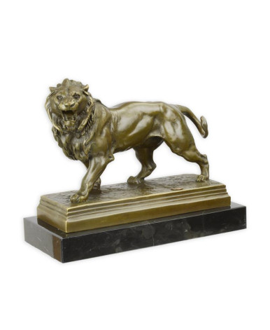Bronzen beeld van een leeuw type 1