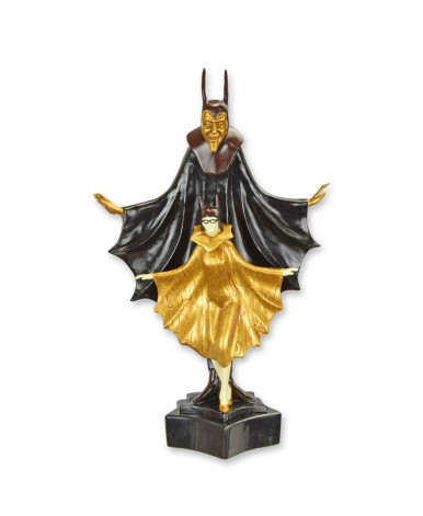 Bronzen Satanella beeld Bronzen Satanella beeld