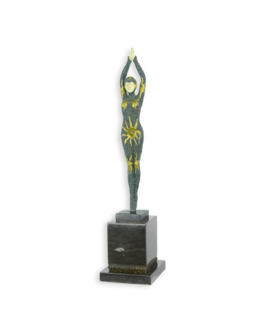 Bronzen zeester beeld type 2