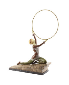 Koud geverfd bronzen beeld genaamd extase