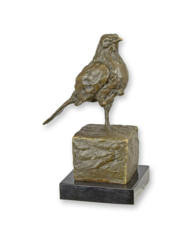 Bronzen roofvogel beeld Bronzen roofvogel beeld