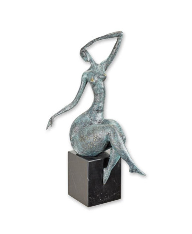 Bronzen beeld vrouwelijk naakt type 5 Bronzen beeld vrouwelijk naakt type 5