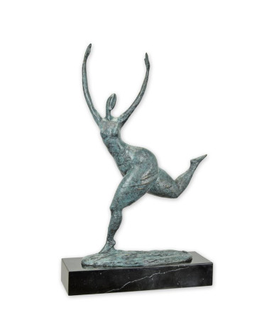 Bronzen beeld vrouwelijk naakt type 6 Bronzen beeld vrouwelijk naakt type 6