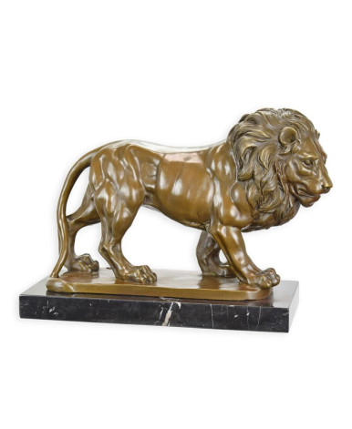 Bronzen beeld van een leeuw type 2