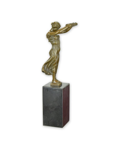 Bronzen Gëlle Fra de gouden dame beeld Bronzen Gëlle Fra de gouden dame beeld