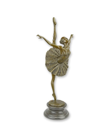 Bronzen beeld ballerina type 16 Bronzen beeld ballerina type 16