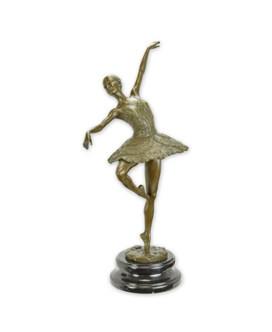 Bronzen beeld ballerina type 18 Bronzen beeld ballerina type 18