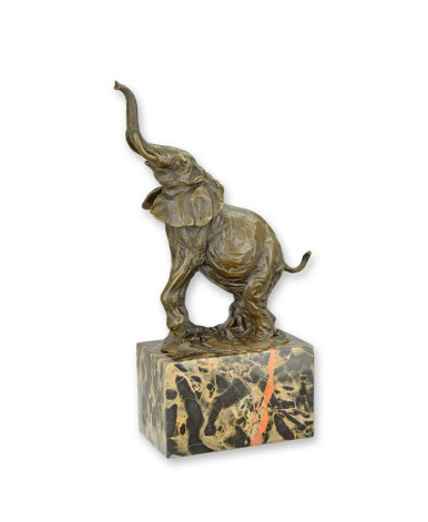 Bronzen beeld van olifant type 2 Bronzen beeld van olifant type 2