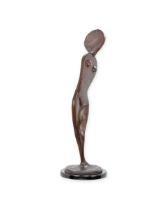 Modern bronzen beeld vrouwelijk naakt type 5