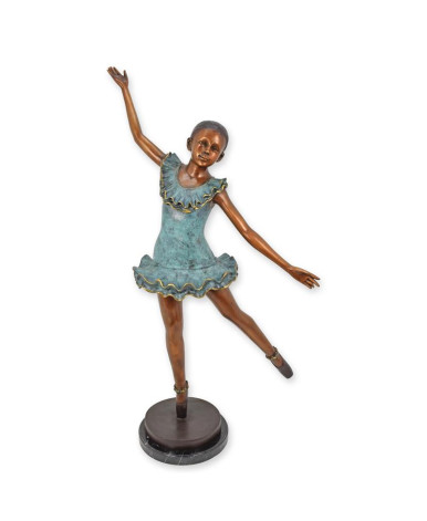 Bronzen beeld ballerina type 22 Bronzen beeld ballerina type 22