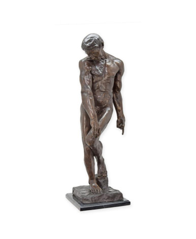 Bronzen beeld Adam type 2