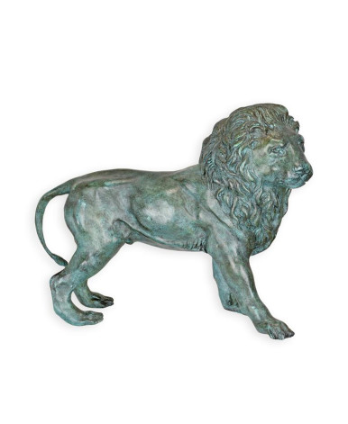 Bronzen leeuwen beeld type 1