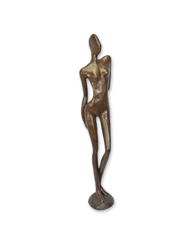 Bronzen beeld vrouwelijk naakt type 11 Bronzen beeld vrouwelijk naakt type 11