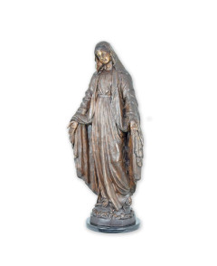 Bronzen Maria beeld