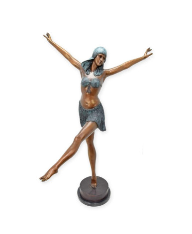 Bronzen danseres van Palmyra beeld type 2 Bronzen danseres van Palmyra beeld type 2
