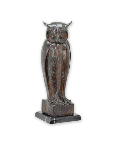 Bronzen beeld van uil type 3 Bronzen beeld van uil type 3