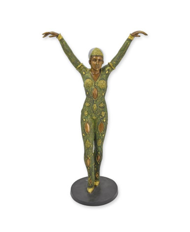 Bronzen Dourga beeld type 3