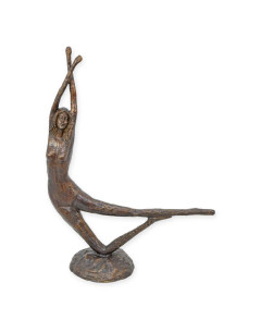 Bronzen beeld danser Bronzen beeld danser