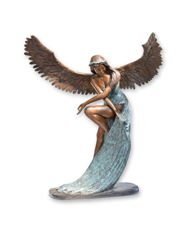 Bronzen gevleugelde vrouwenbeeld type 1 Bronzen gevleugelde vrouwenbeeld type 1