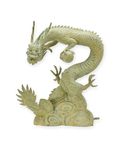 Bronzen chinese draak fontein beeld Bronzen chinese draak fontein beeld