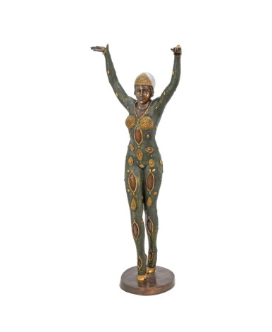 Bronzen Dourga beeld type 4 Bronzen Dourga beeld type 4