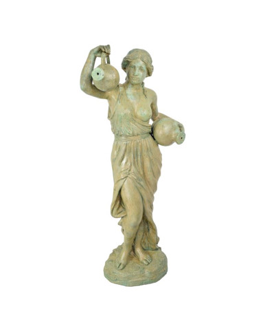 Figuurlijke bronzen fontein Figuurlijke bronzen fontein