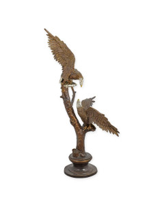 Bronzen arenden beeld