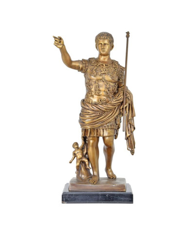 Bronzen Augustus Prima Porta beeld Bronzen Augustus Prima Porta beeld