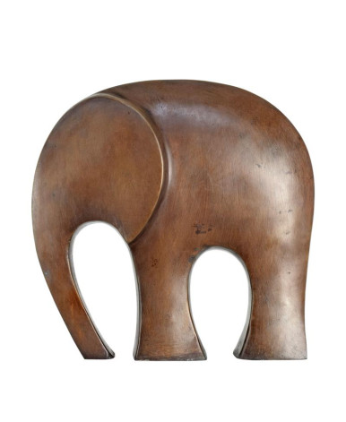 Bronzen beeld van olifant Bronzen beeld van olifant