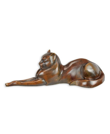 Bronzen beeld van kat type 3