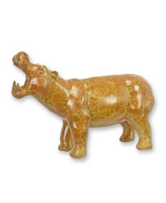 Bronzen nijlpaard beeld Bronzen nijlpaard beeld