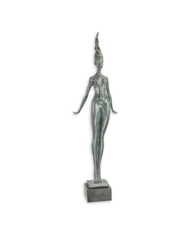 Bronzen beeld vrouwelijk naakt type 15