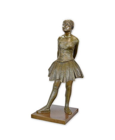 Bronzen beeld kleine danseres veertien jaar type 1